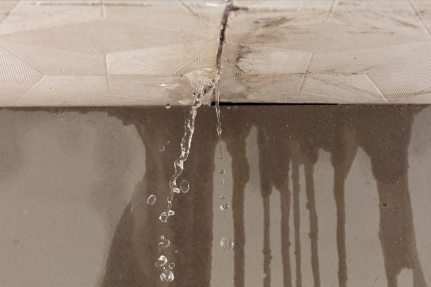 Professional Burst Pipe Cleanup technician working in Flourtown, PA